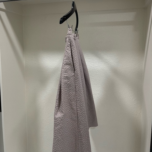 Pleated midi dusty pink skirt - Picture 14 of 15